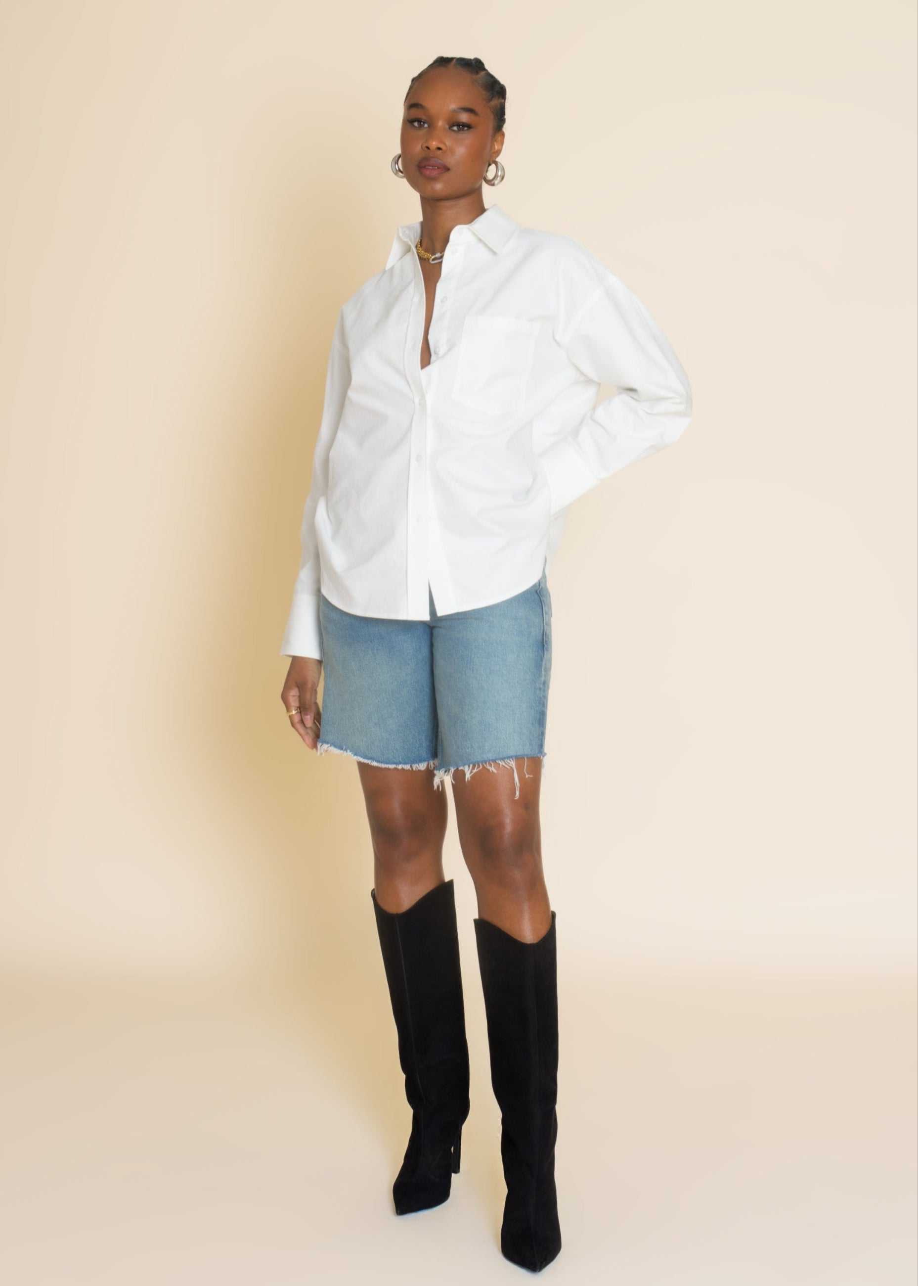 MAXINE OVERSIZED SHIRT – JOELLE MEAGHAN