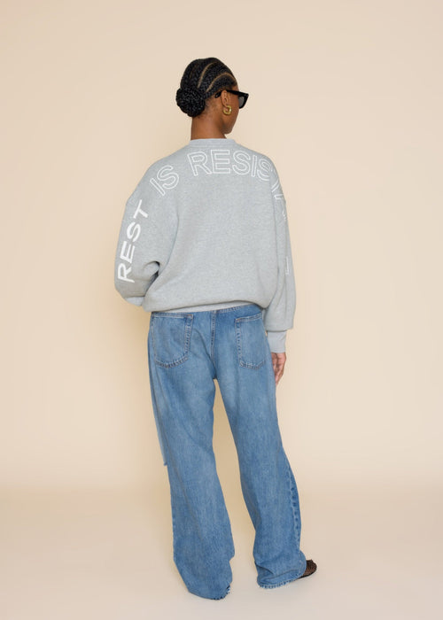 'REST IS RESISTANCE' SWEATSHIRT