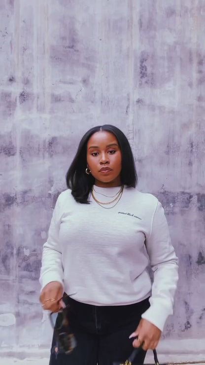 'protect black women' CREWNECK SWEATSHIRT
